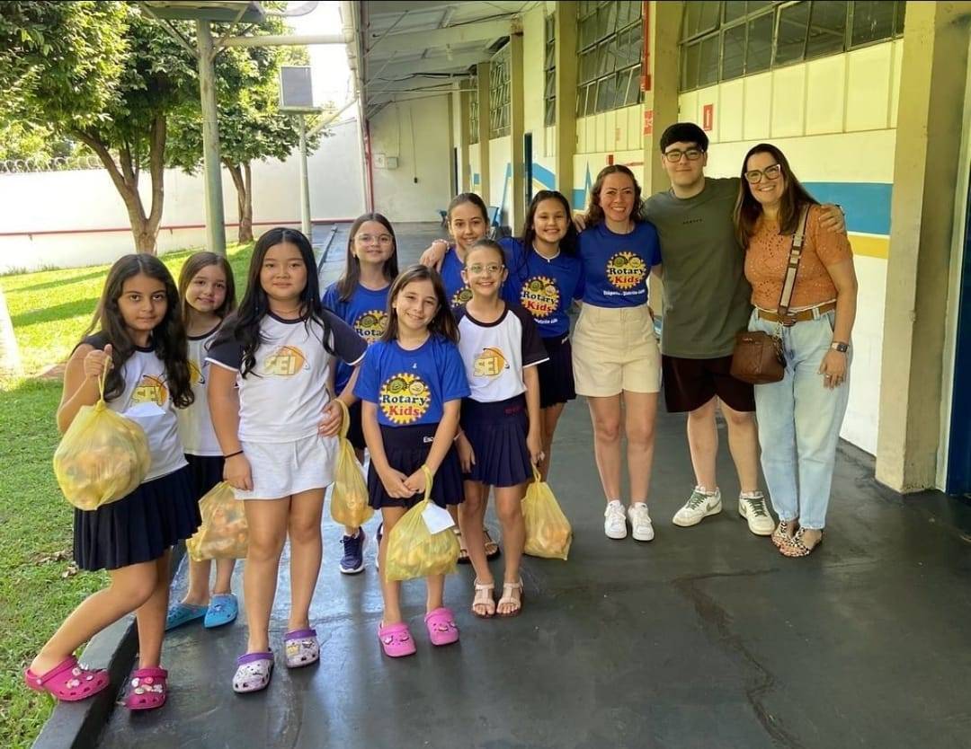 O Rotary Kids de Itápolis Concluiu o Projeto Saúde