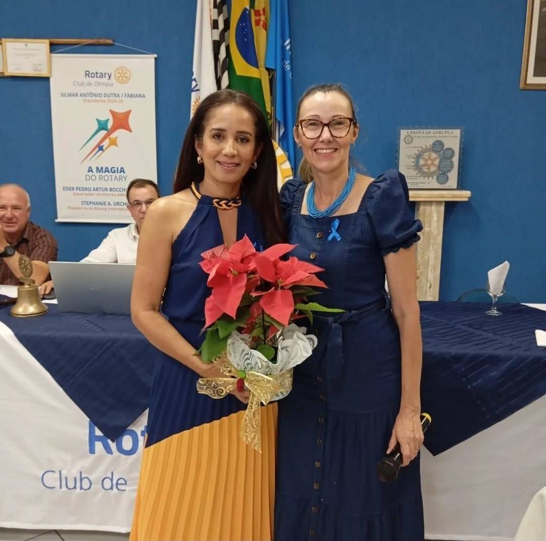 Rotary Club de Olímpia realiza reunião conjunta e palestra em conscientização ao novembro azul