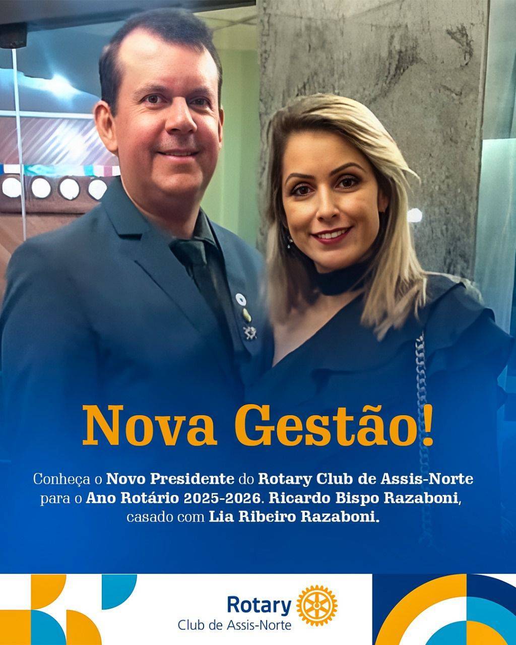 Razaboni e esposa Lia