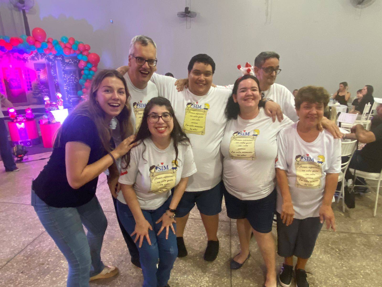 Alunos do SIM participante do NATAL DO SIM