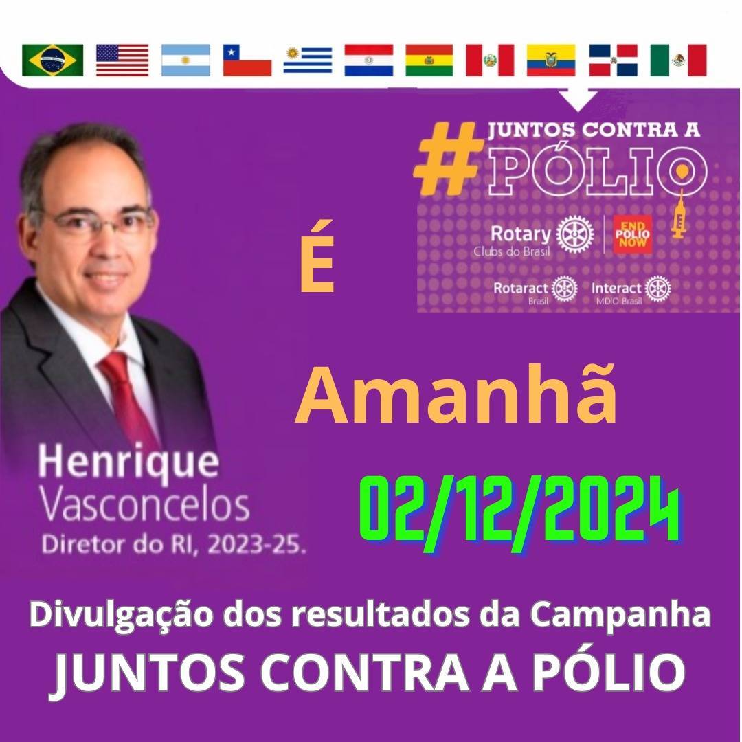 Reunião online realizada sobre os resultados e premiações da campanha #Juntos Contra a Pólio