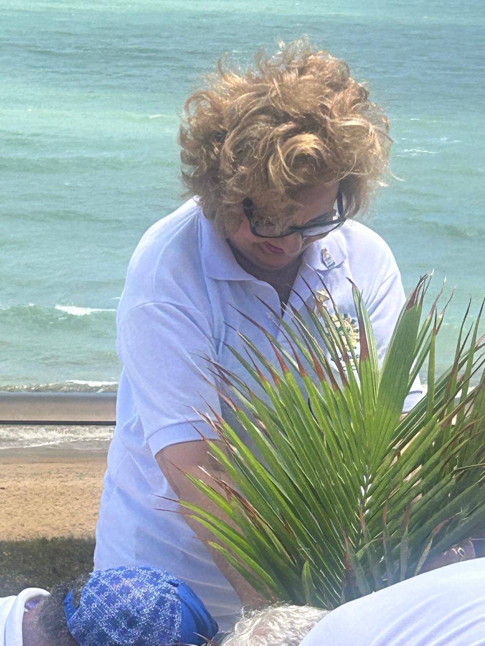 Plantio simbólico pela Governadora.