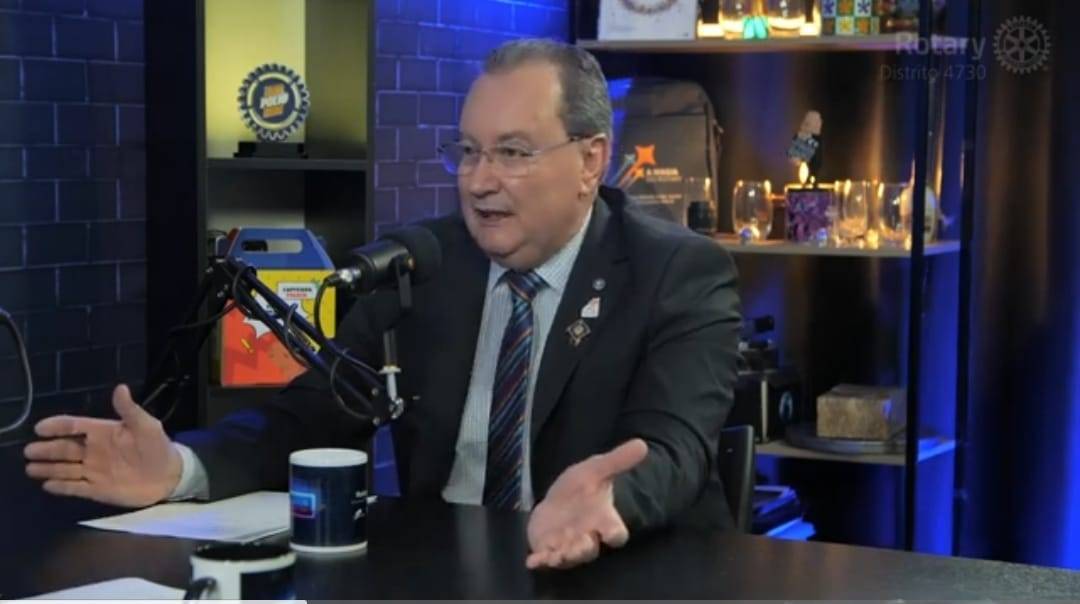 Instrutor Claudiney Rocco convida a familia rotária para participar do evento do Instituto Rotary Brasil