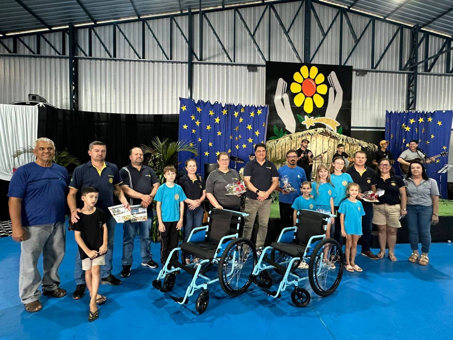 Entrega das cadeiras - Mobilidade para Todos