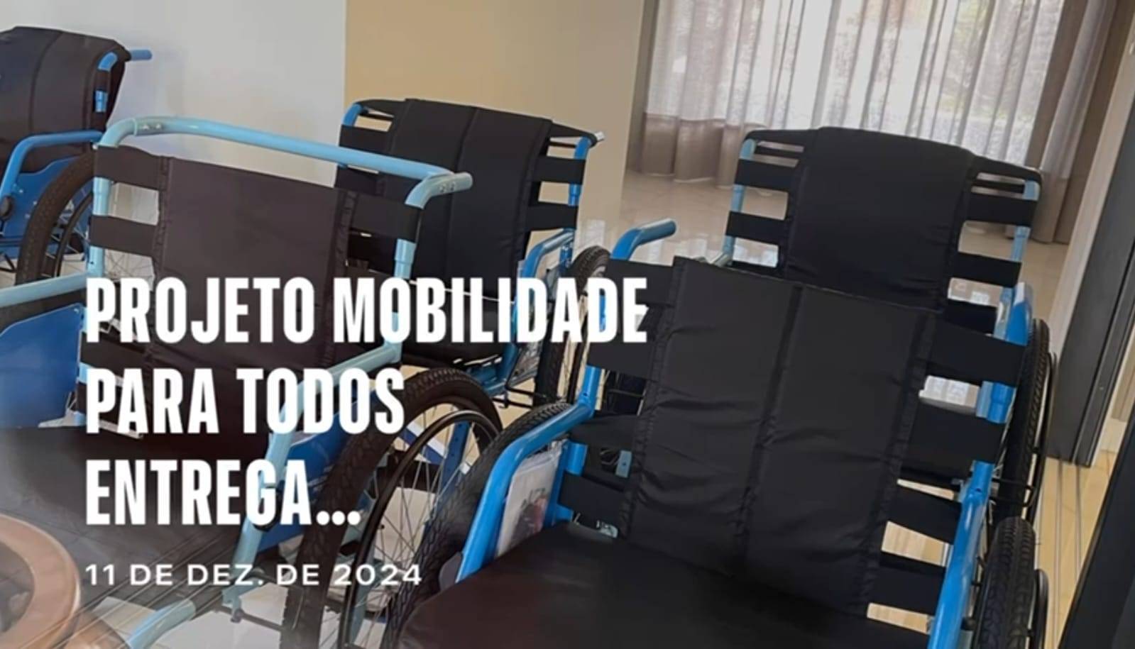 Rotary Club de São José do Rio Preto - Novo Cinquentenário Realiza Doação de Cadeiras de Rodas para o Lar da Betânia