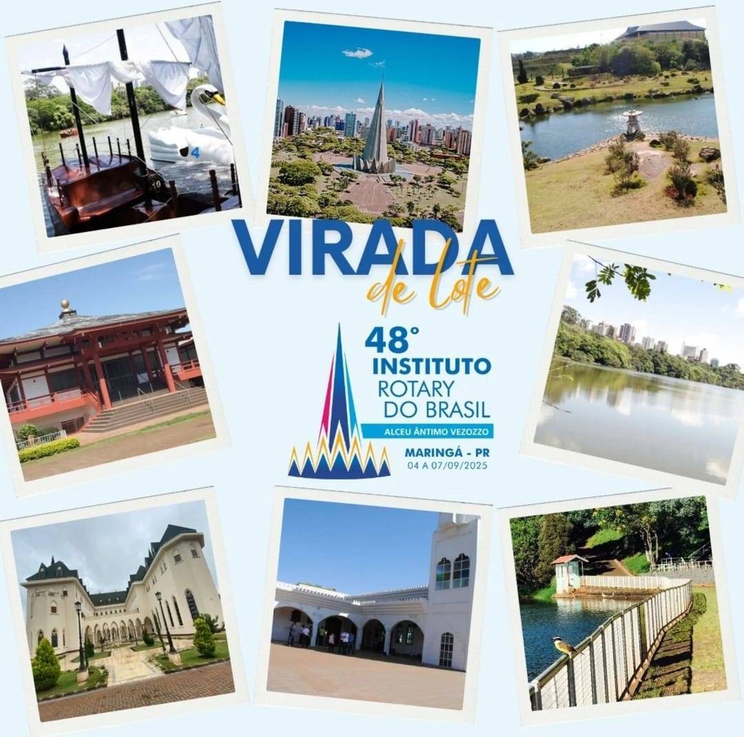 Prepare-se para o 48º Instituto Rotary do Brasil Maringá 2025