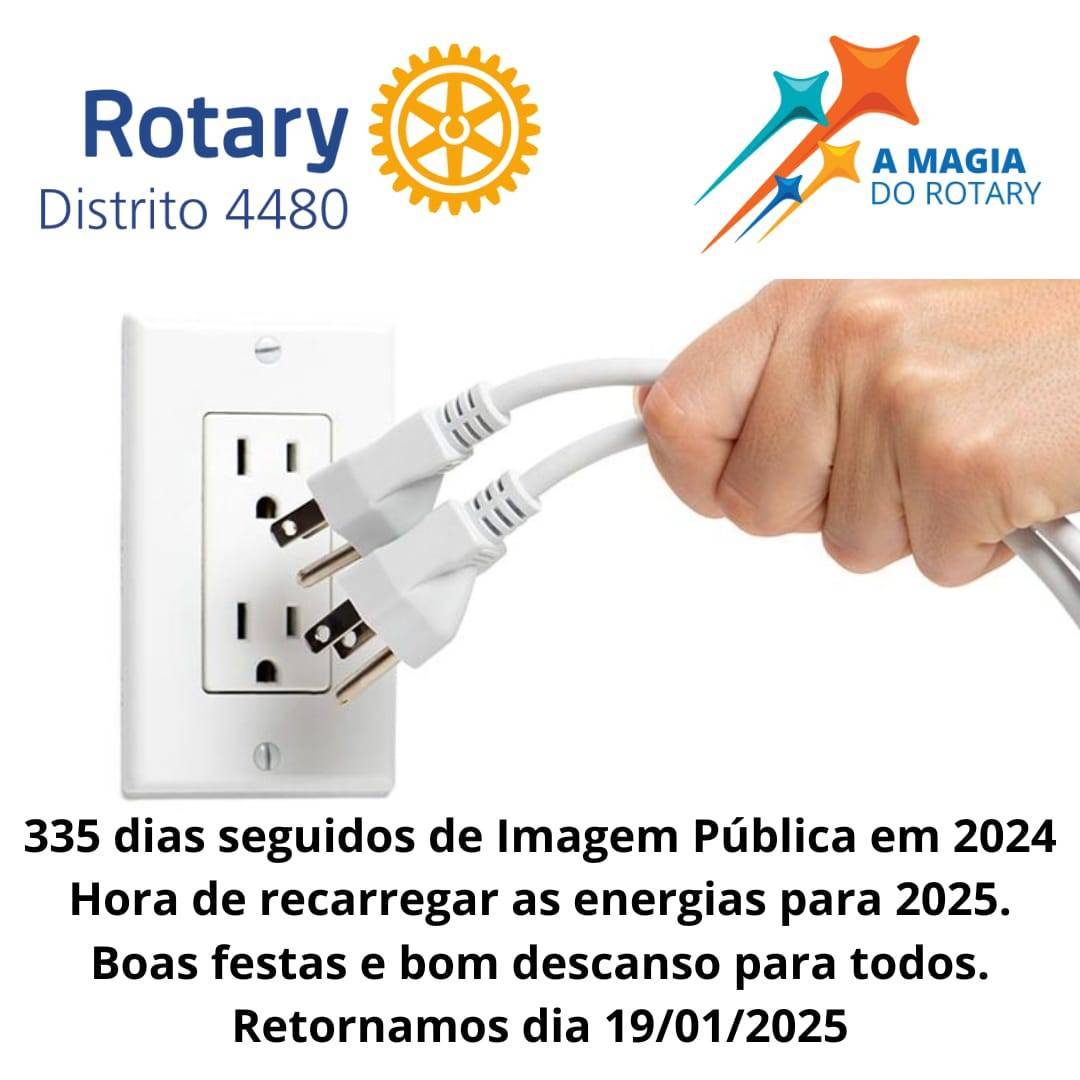 Imagem Pública do Distrito 4480 Publica 335 Dias de Matéria Ininterruptamente