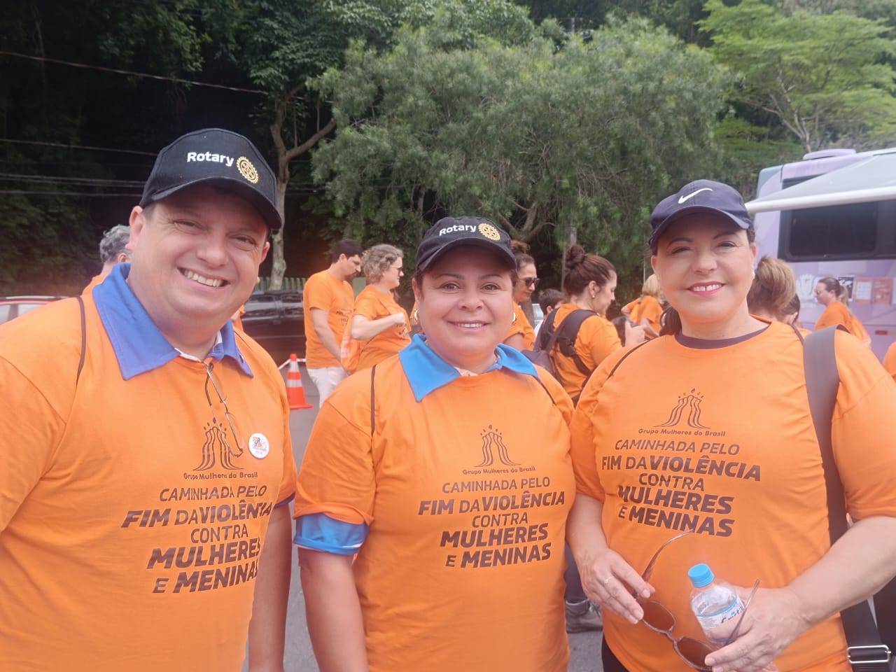Governador 2024-25 Alfredo Arten Jr, Karina Cantarelli e Maria Luzita