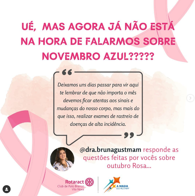 Conscientização - Câncer de Mama 