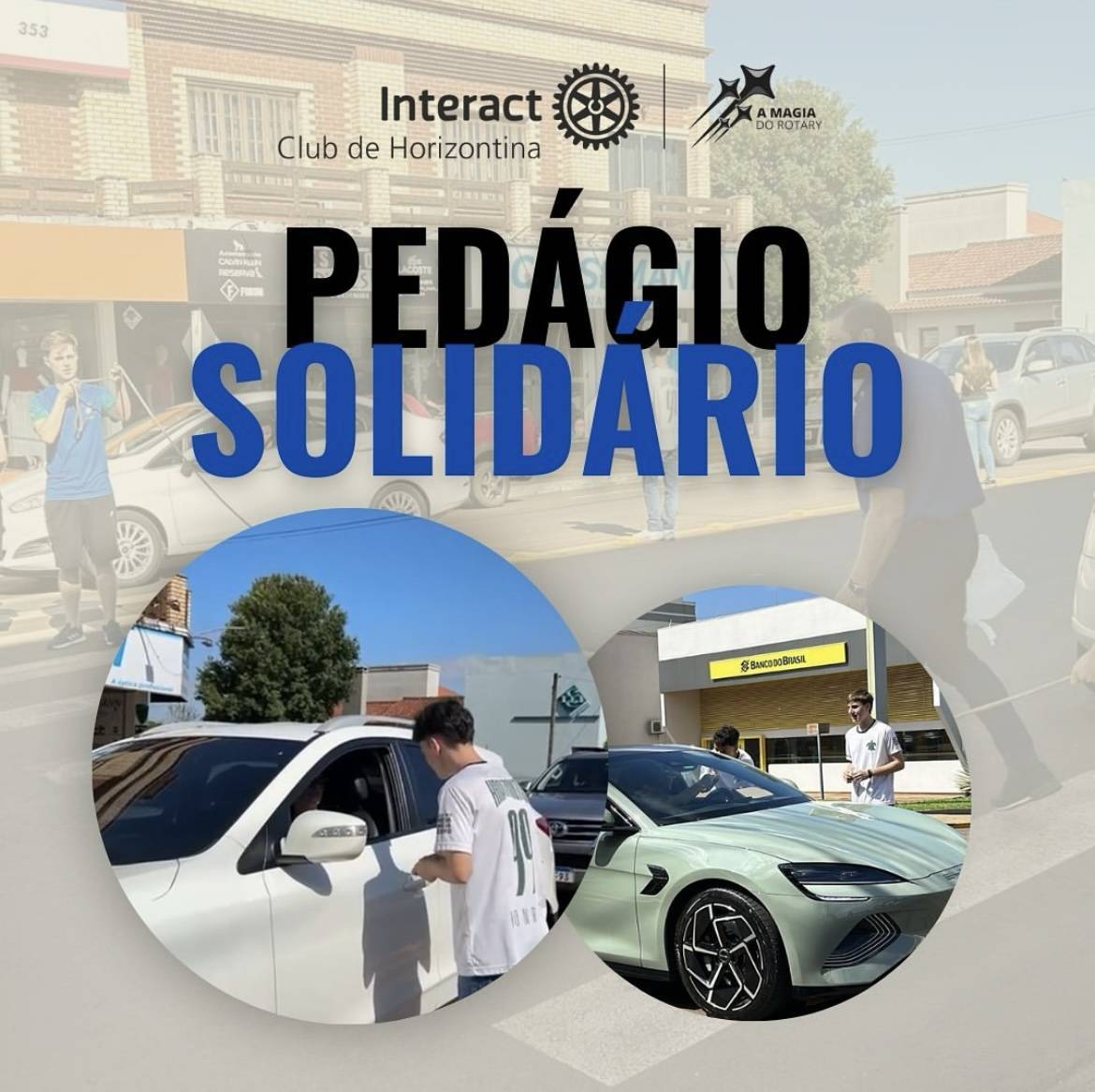 No dia 23 de novembro, os interactianos se reuniram para realizar o Pedágio Solidário em frente à Reffatti. Com muita dedicação e sorrisos, arrecadamos fundos para continuar transformando vidas. Obrigado a todos que colaboraram! Juntos, fazemos a diferença. #PedágioSolidário #InteractEmAção #Solidariedade Legenda Alternativa- Este post possui legenda alternativa, para acessá-la basta configurar seu celula #paratodosverem