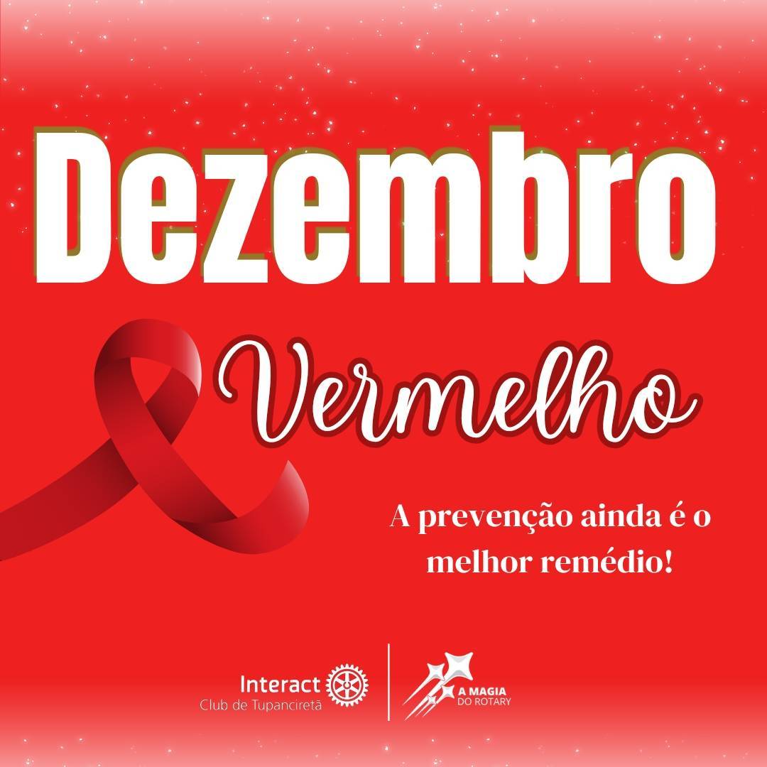 Dezembro vermelho!  É o mês da mobilização de luta contra o HIV, AIDS e ISTS. A diretora de imagem pública pensou em fazer uma publicação, que tem como objetivo:  °O que é o Dezembro Vermelho  °O que significa a cor vermelha em dezembro  °Como se prevenir   °Os sintomas   A prevenção ainda é o melhor remédio!