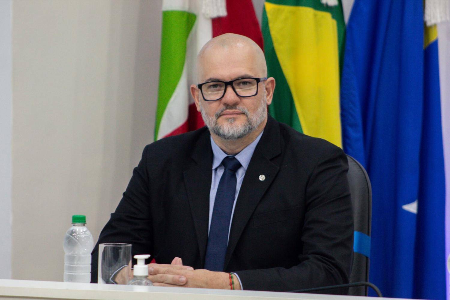 Presidente eleito 2025/2026 do Rotary Club de Lages Alvorada, Fábio Tosatti.