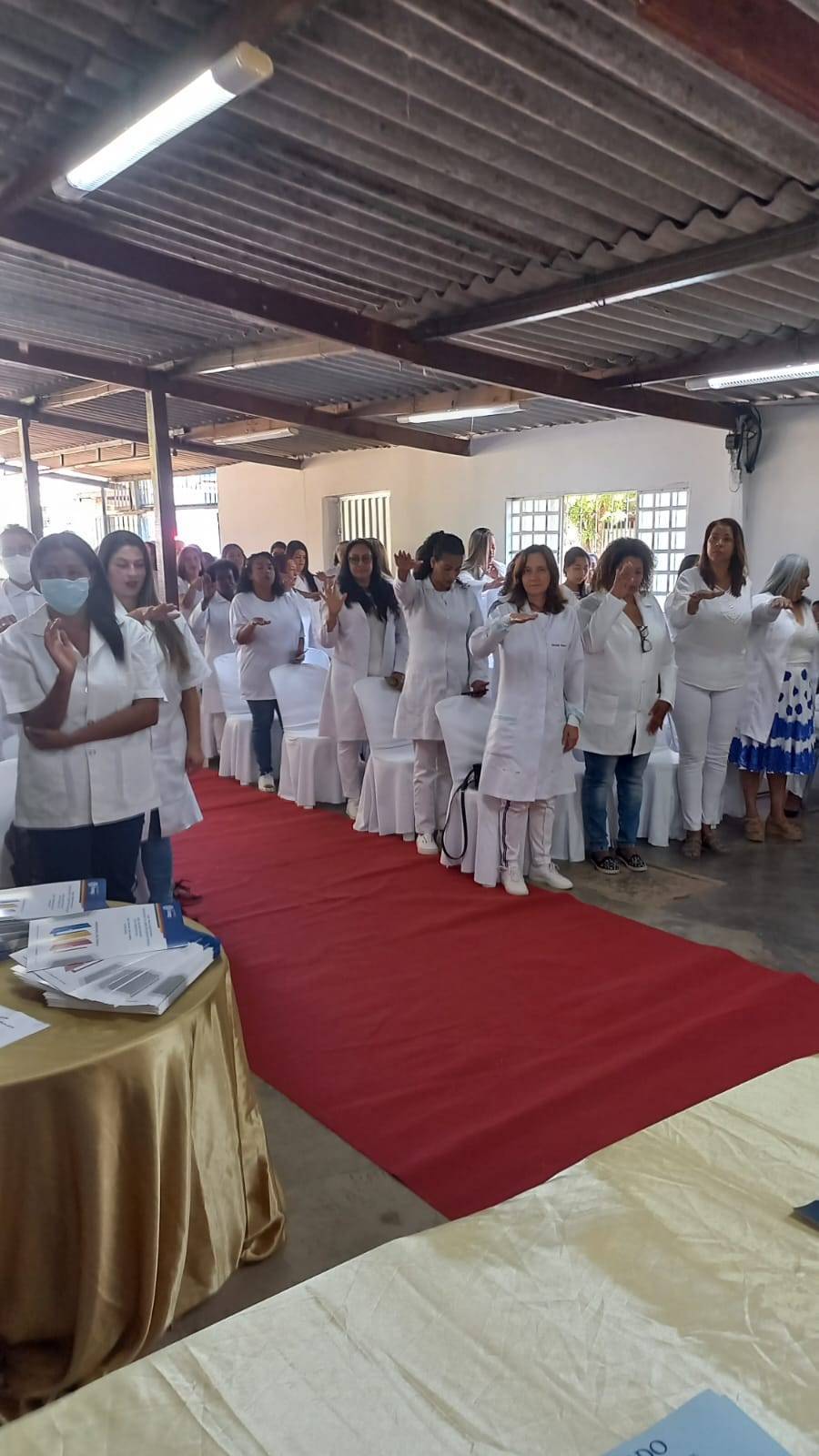 CURSO CUIDADOR DE IDOSO. FORMATURA