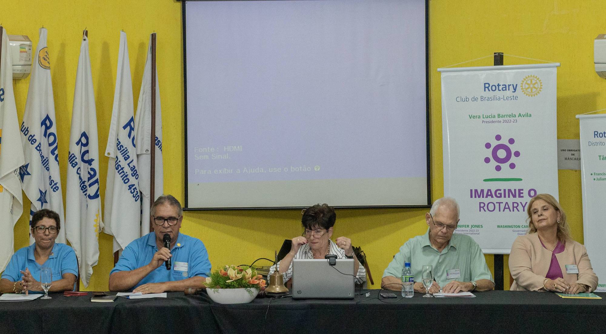REUNIÃO CONJUNTA COM O ROTARY CLUB DO GAMA.