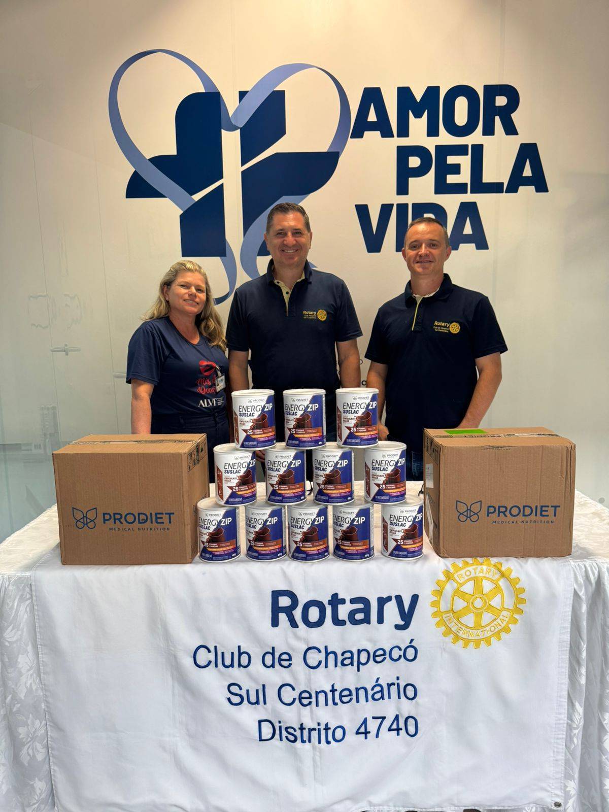 Entrega suplementos ao HRO