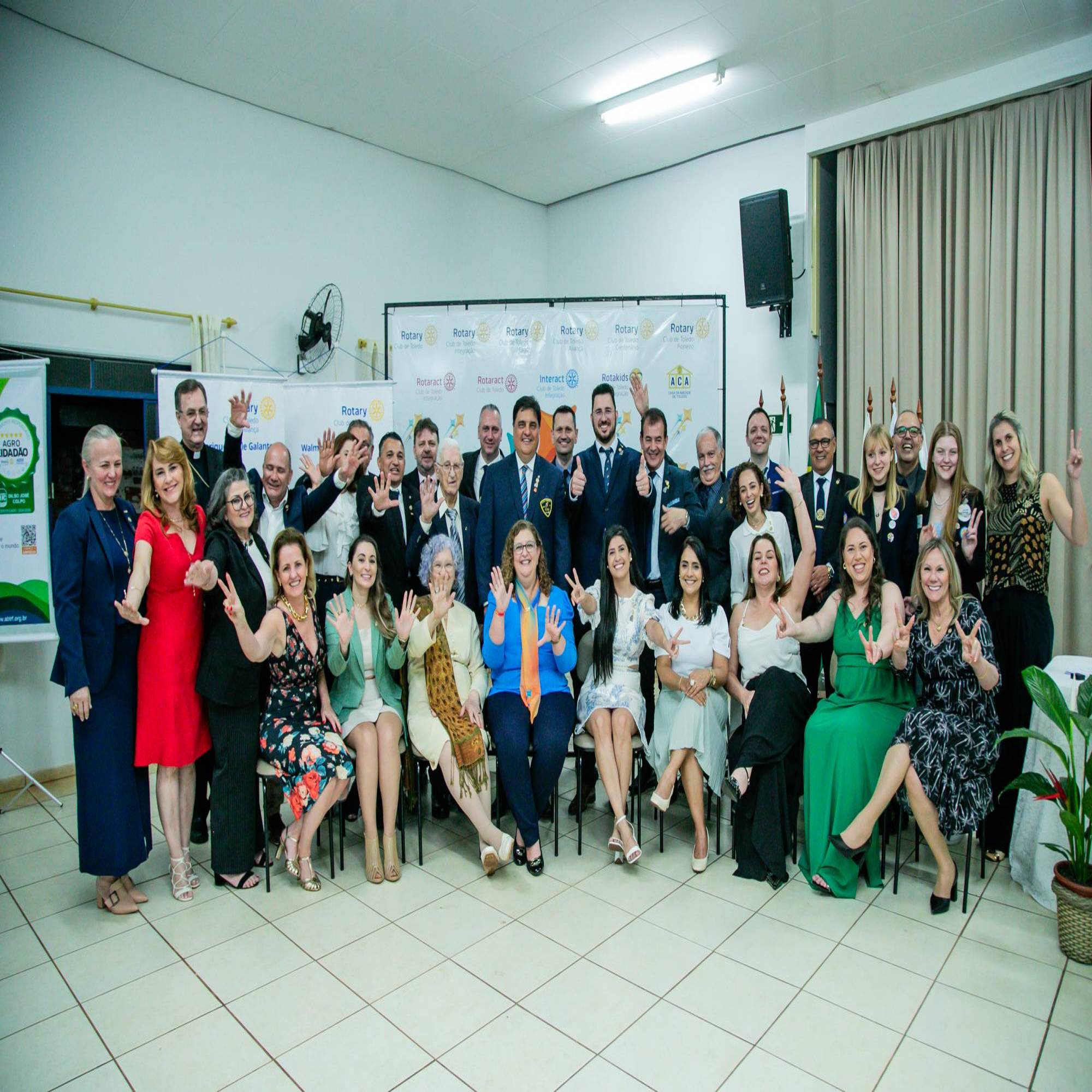 Companheiros do Rotary Club de Toledo-Aliança