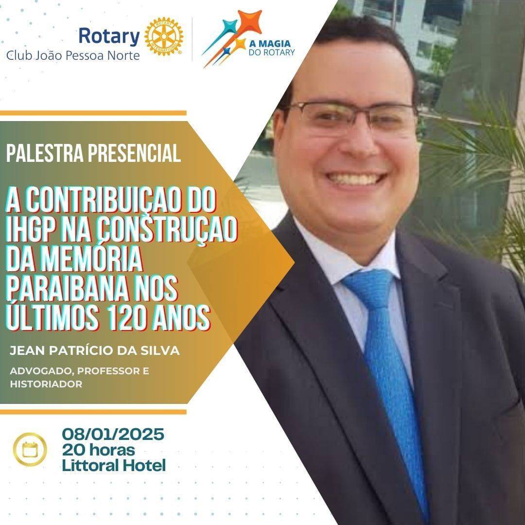 Presidente IHGP Jean Patricio da Silva