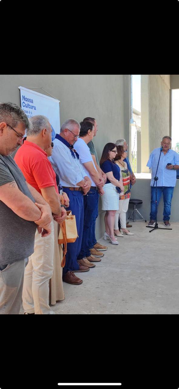 Em 23/12/2024,o Rotary Club de Jaguarão através de sua presidente,Renata Termesana,participou da inauguração da nova Estação de tratamento de  Esgoto(ETE)da CORSAN ,obra fundamental e que muitos benefícios trarão a comunidade jaguarense.Serão beneficiados 26.800 pessoas .