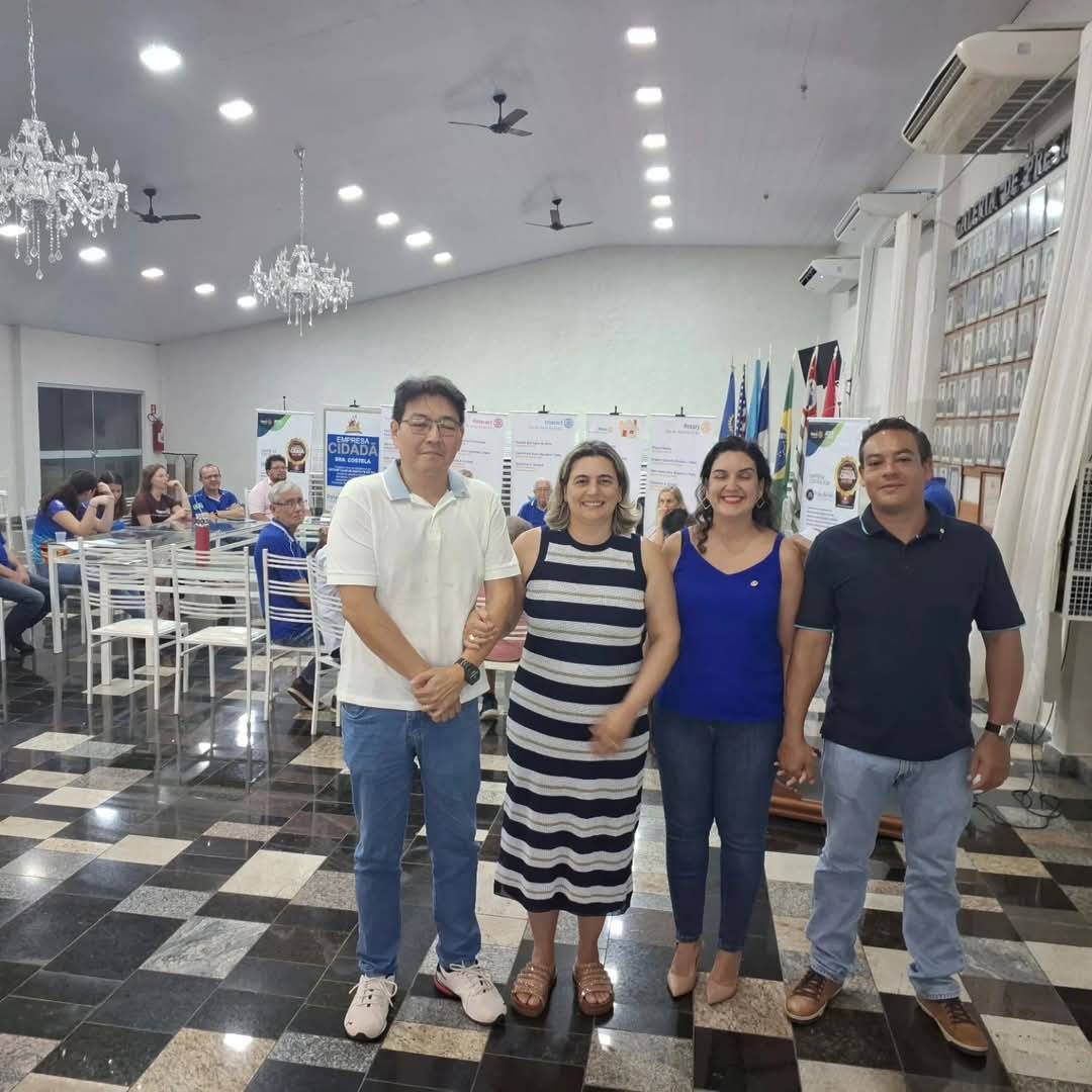 Rotary Club de Santa Fé do Sul Empossa Novos Associados