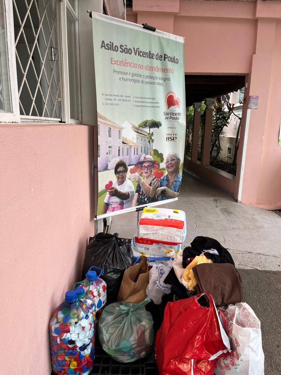 DOAÇÕES ASILO SÃO VICENTE DE PAULO