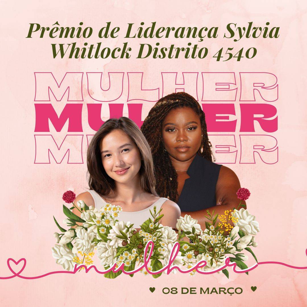 Hora de votar e indicar qual mulher merece estar na galeria da fama do distrito 4540. Escolha dentro do seu clube de Rotary Club, Rotaract ou Interact. 