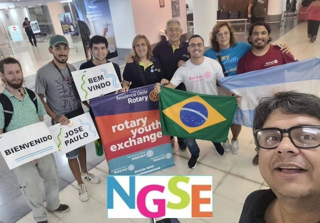 Rotaractiano João Paulo embarca para o Intercâmbio das Novas Gerações