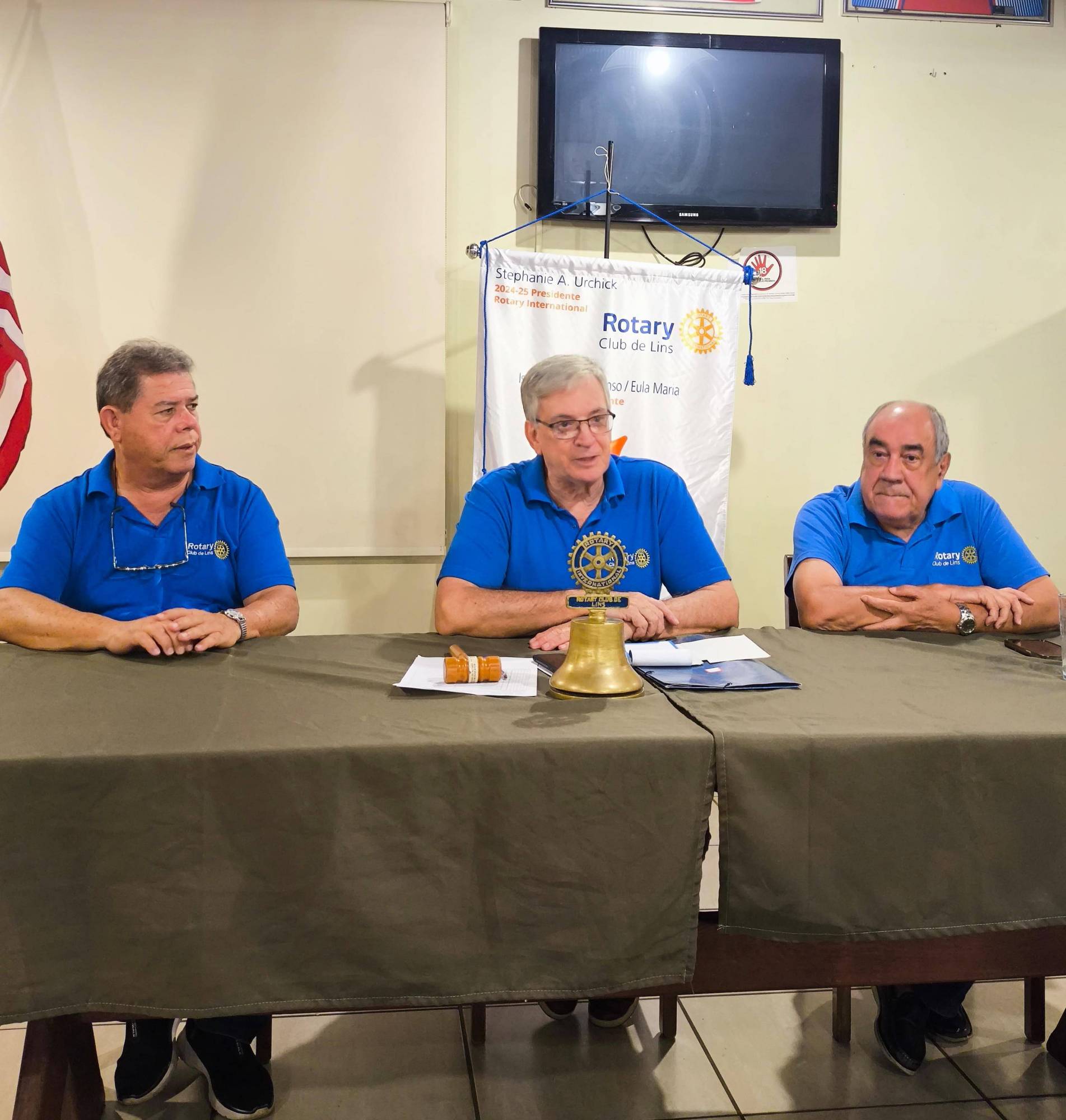 Depoimento do Gov. 2005/06 - Israel Antonio Alfonso do Distrito 4480 do Rotary Club de Lins