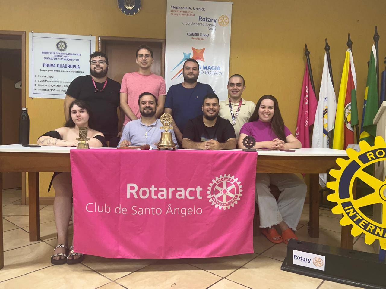 O clube realizou a sua primeira Reunião Ordinária de 2025 com a presença de seus associados.