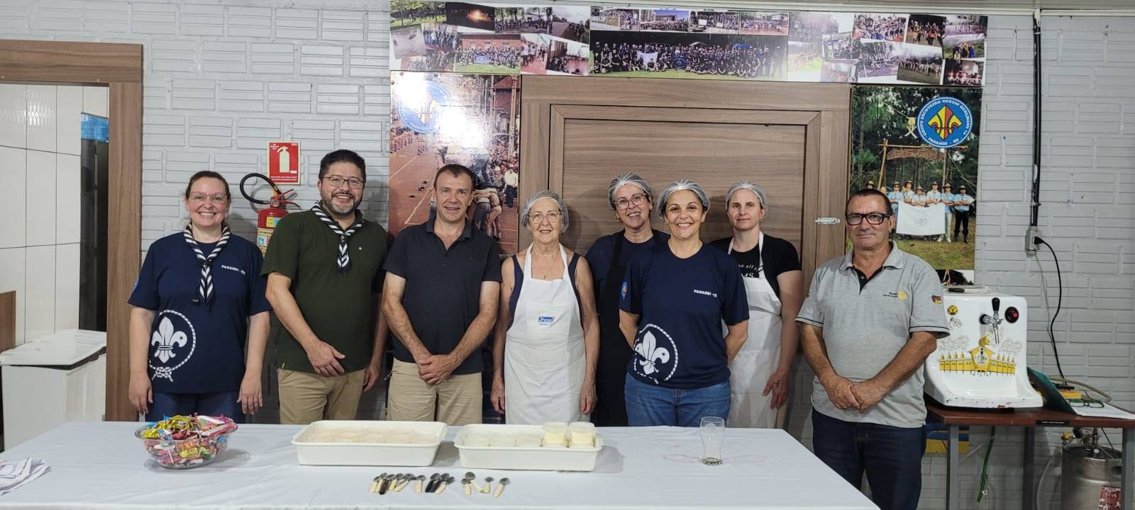 Diretoria do GEGK e Companheiros do RC de Panambi