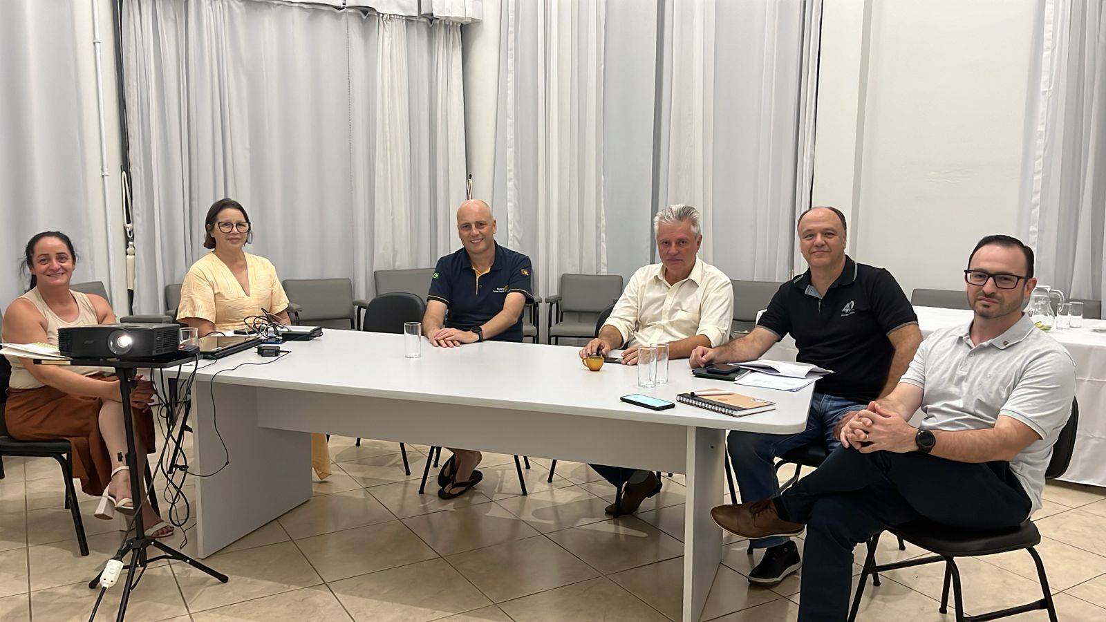 Companheiros do Rotary e a Coordenação do Projeto Oficina de Talentos