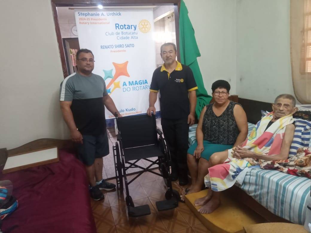 Um momento de fortes emoções e reflexão...exemplo de vida.