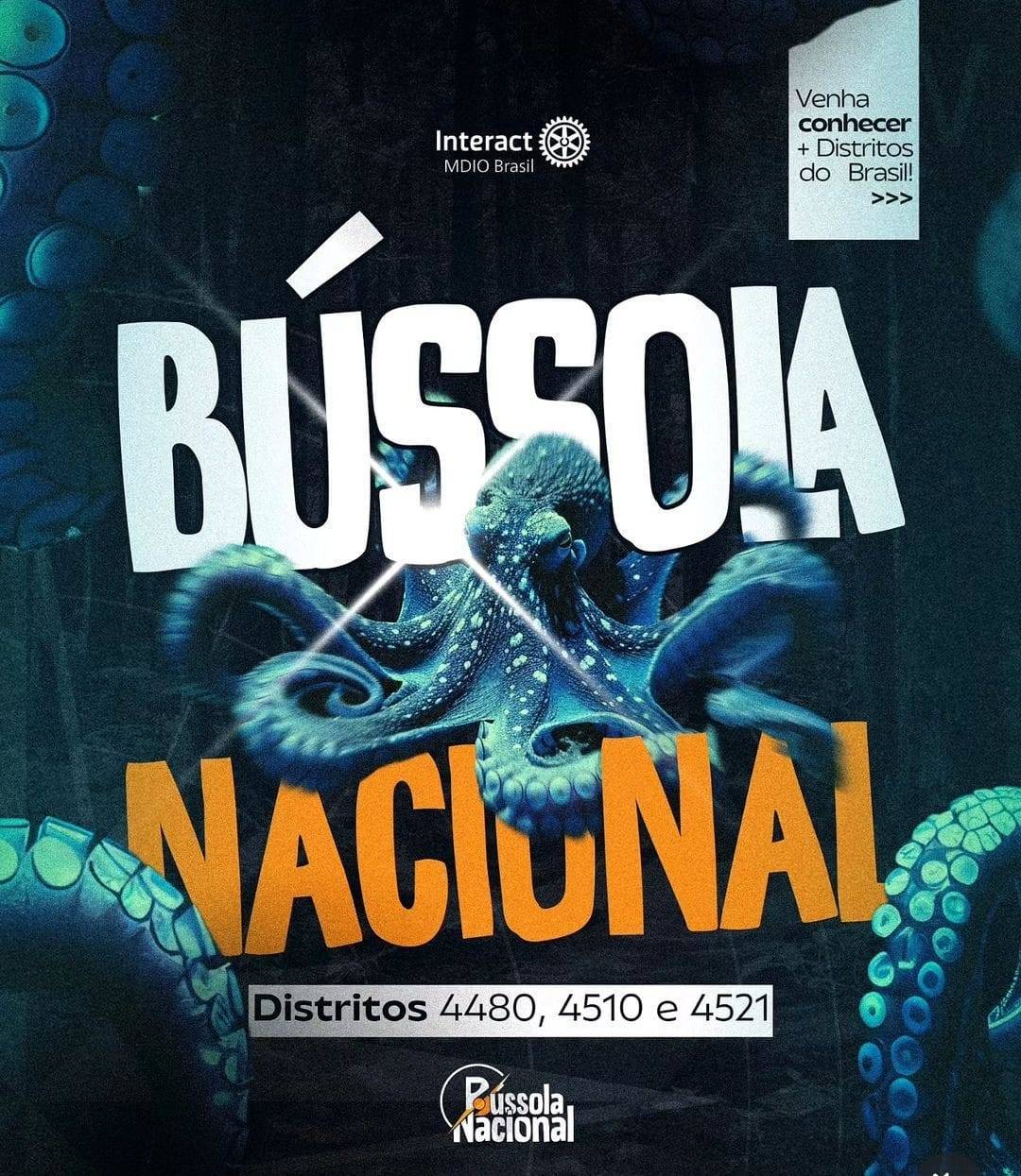 Bússola Nacional dos Distritos 4480, 4510 e 4521!