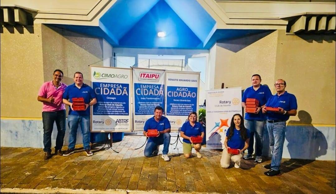 Rotary Club de Itápolis Realizou Pela 2ª vez Neste Ano Rotário o Projeto Esfihas do Habib's