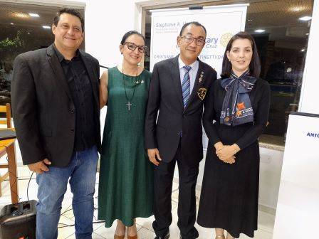 O Poder Público Municipal de Vera Cruz homenageia o Rotary International, através do governador rotário, Ricardo Reis