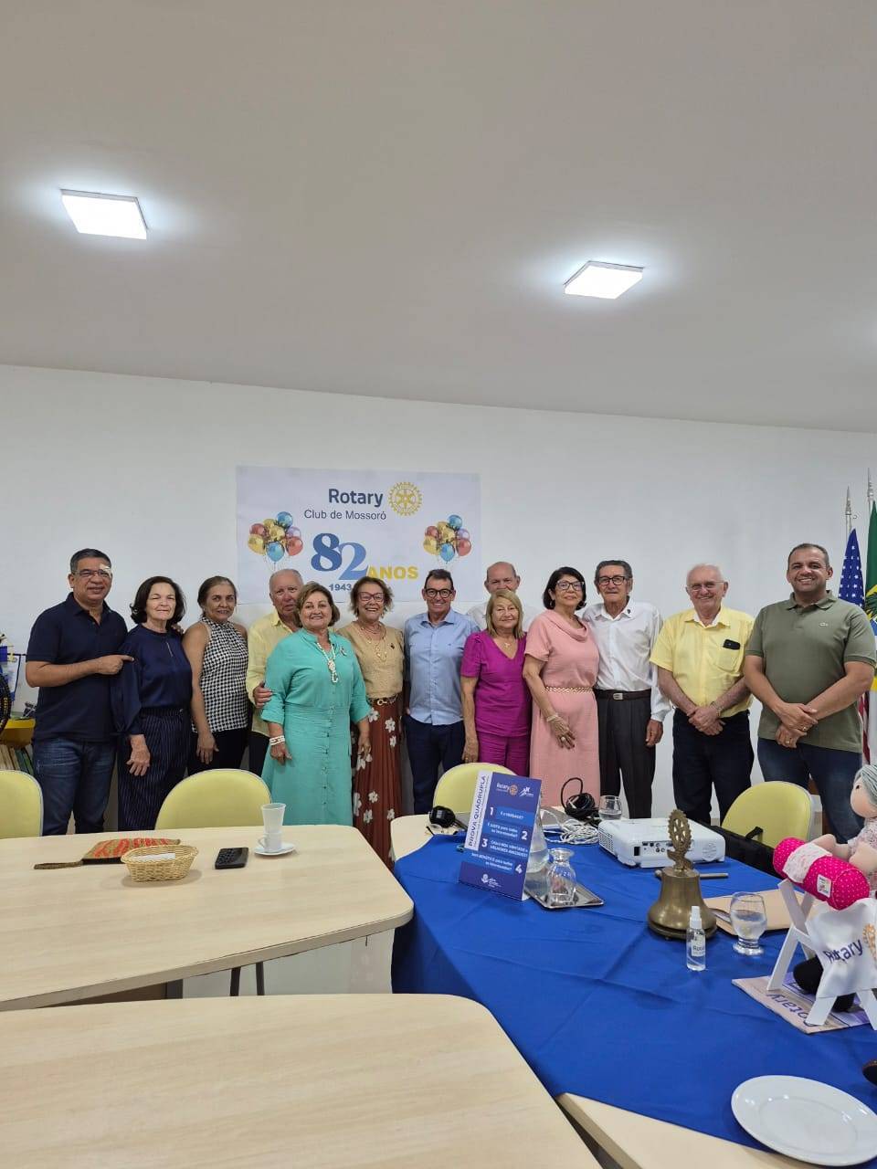 Comemoração dos 82 anos do Rotary Club de Mossoró