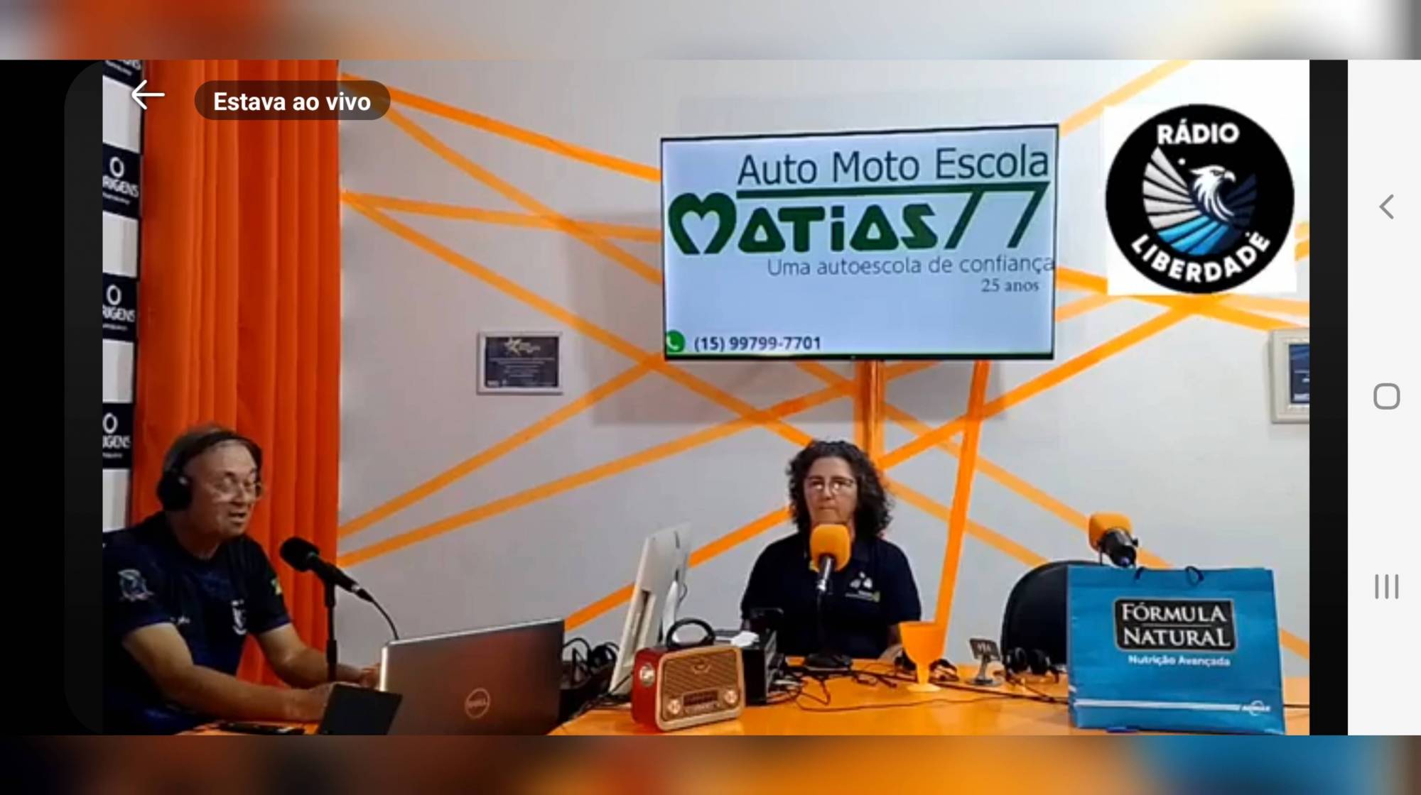 Entrevista do Rotary Club de Salto de Pirapora na Rádio  Liberdade  