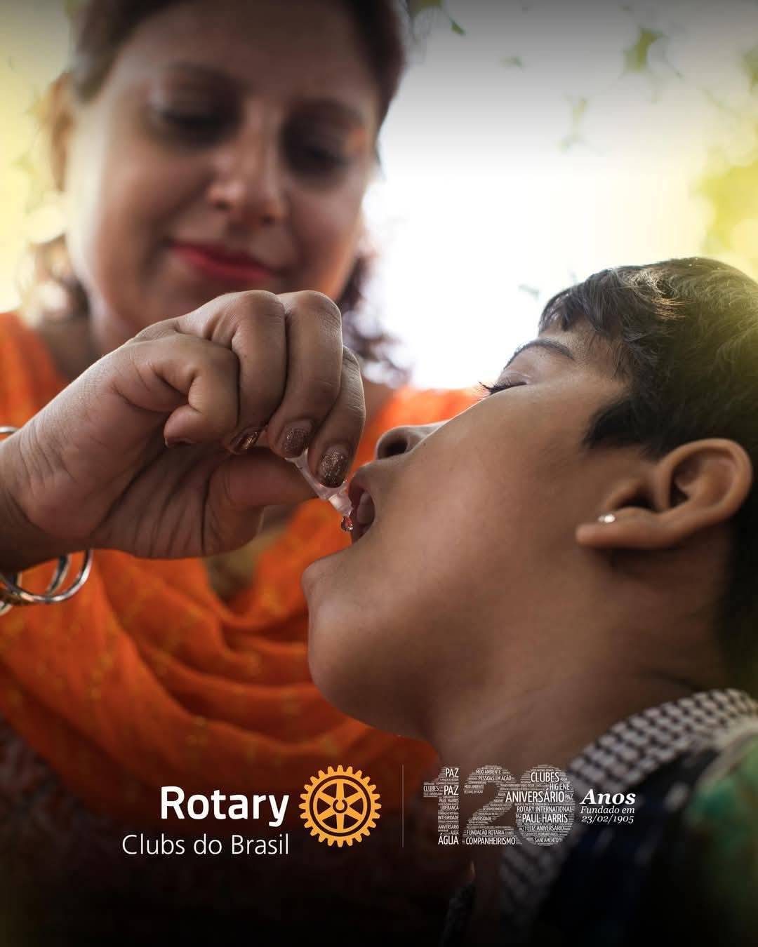 Celebração do aniversário de 120 anos de Rotary International