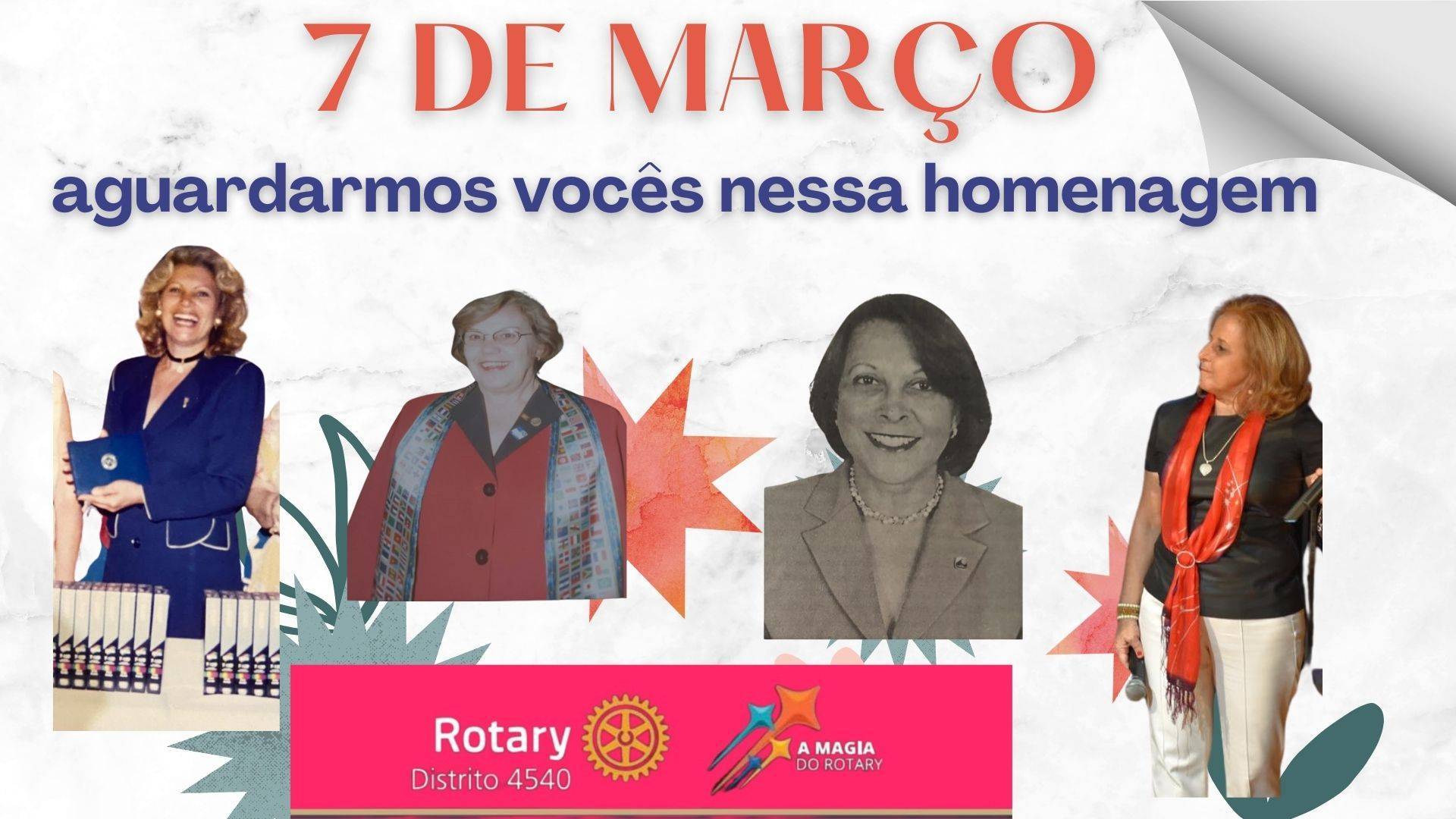 Aguardamos você e toda família rotária. Não esqueça de levar a imagem pública do seu clube!