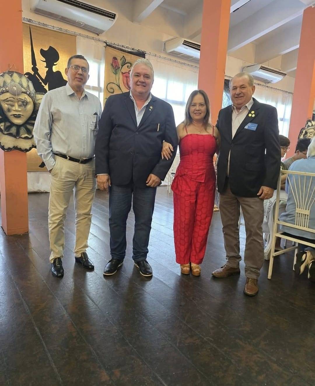 Rotary Club de Olímpia - Integração participa das comemorações dos 120 anos do Rotary