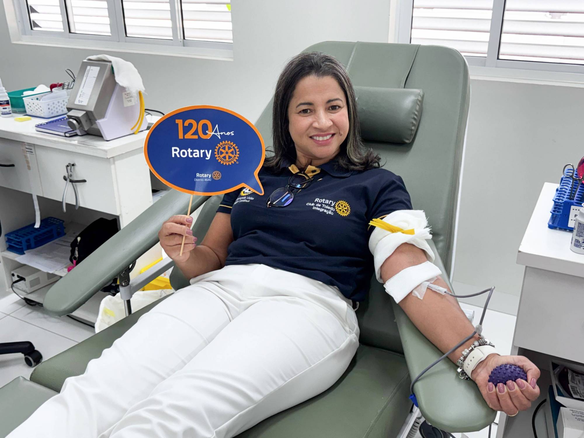 Ação da família Rotária de Toledo, 