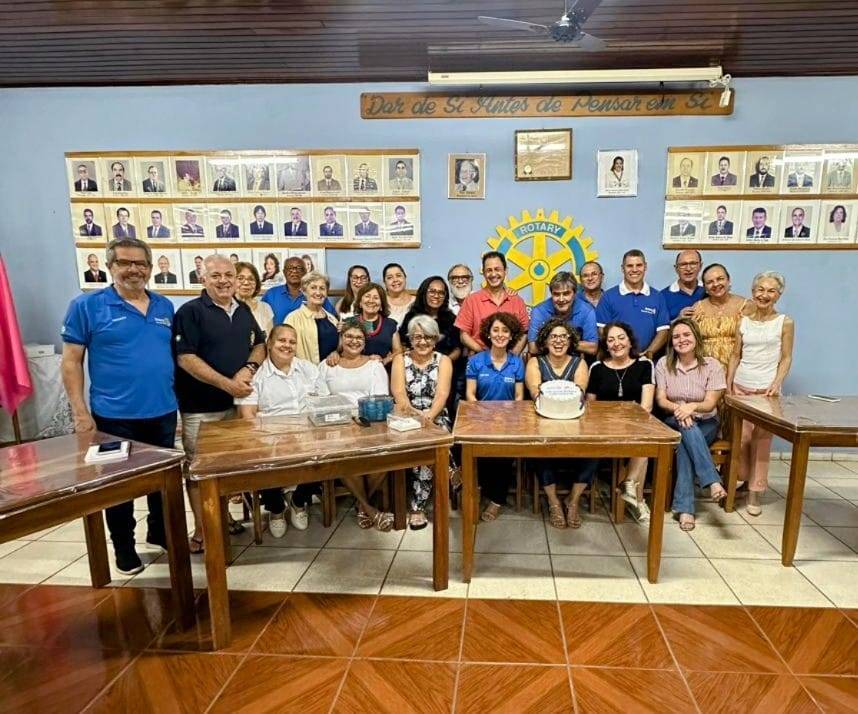 Rotary Club e Casa da Amizade de Ilha Solteira comemoraram os 120 anos do Rotary International