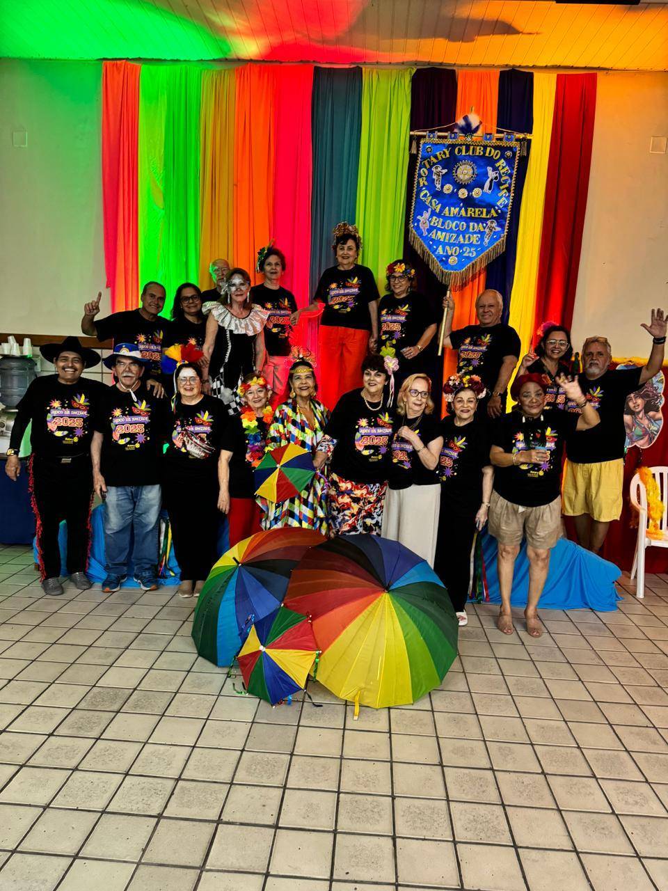 Bloco da Amizade 2025 - Rotary Club Casa Amarela