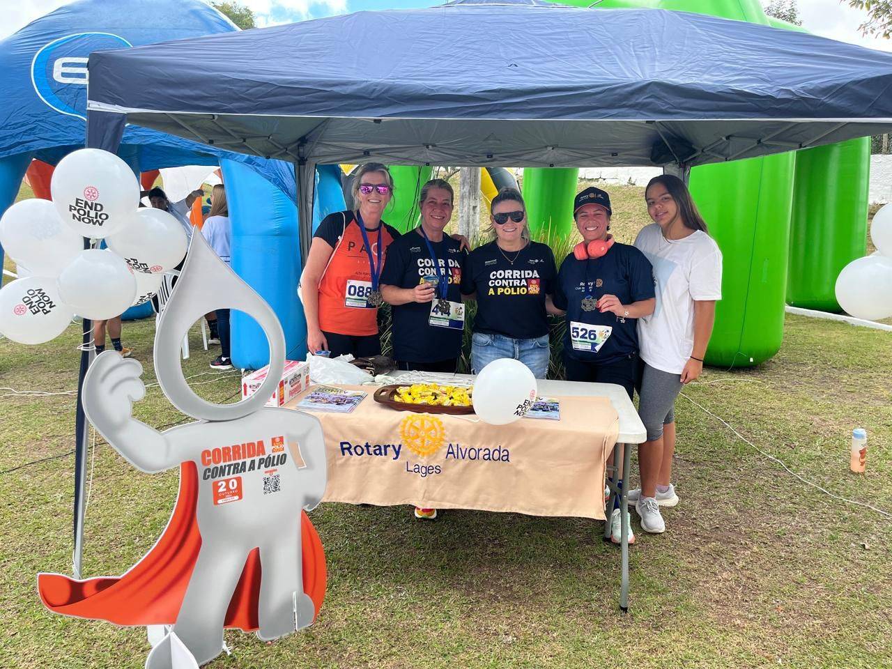 Participação do Lages Alvorada no evento promovido pela Prefeitura Municipal
