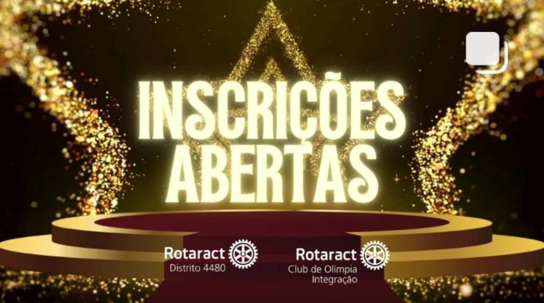 A 39 CODIRC - Rotaract Adwards Distrito 4480 Está com Inscrições Abertas e Acontecerá em Olímpia