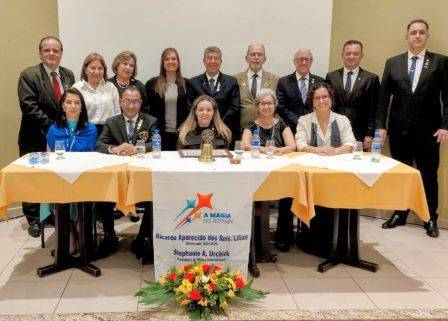Cerimônia de criação do 67° clube rotário do Distrito 4510 do Rotary International, e o 8° maior clube com 35 associados