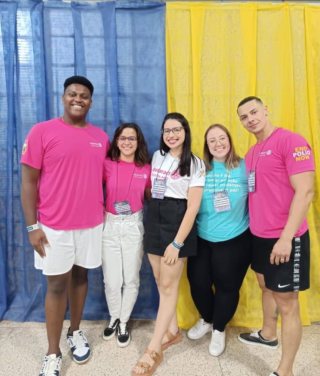 Presença do Rotaract Club de Tanabi na ADIRC que aconteceu na cidade de Auriflama