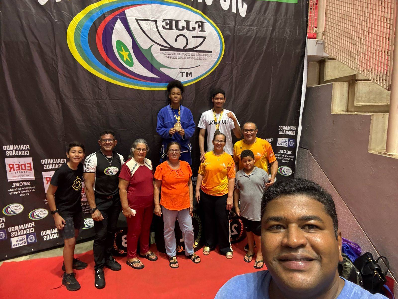 1ª Etapa do Campeonato de Jiu-Jitsu Esportivo de Mato Grosso-Cuiabá.