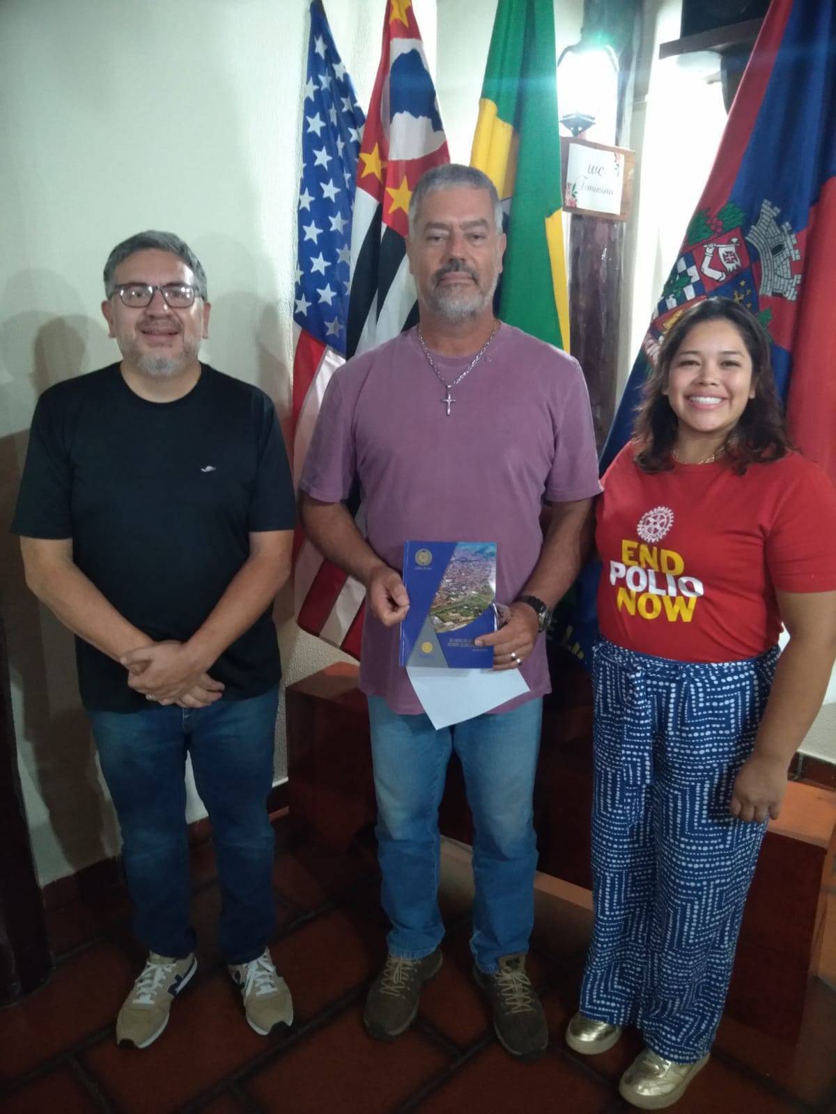 Rotary Club de Lins Norte Realiza Reunião Ordinária com Posse de Novo Associado