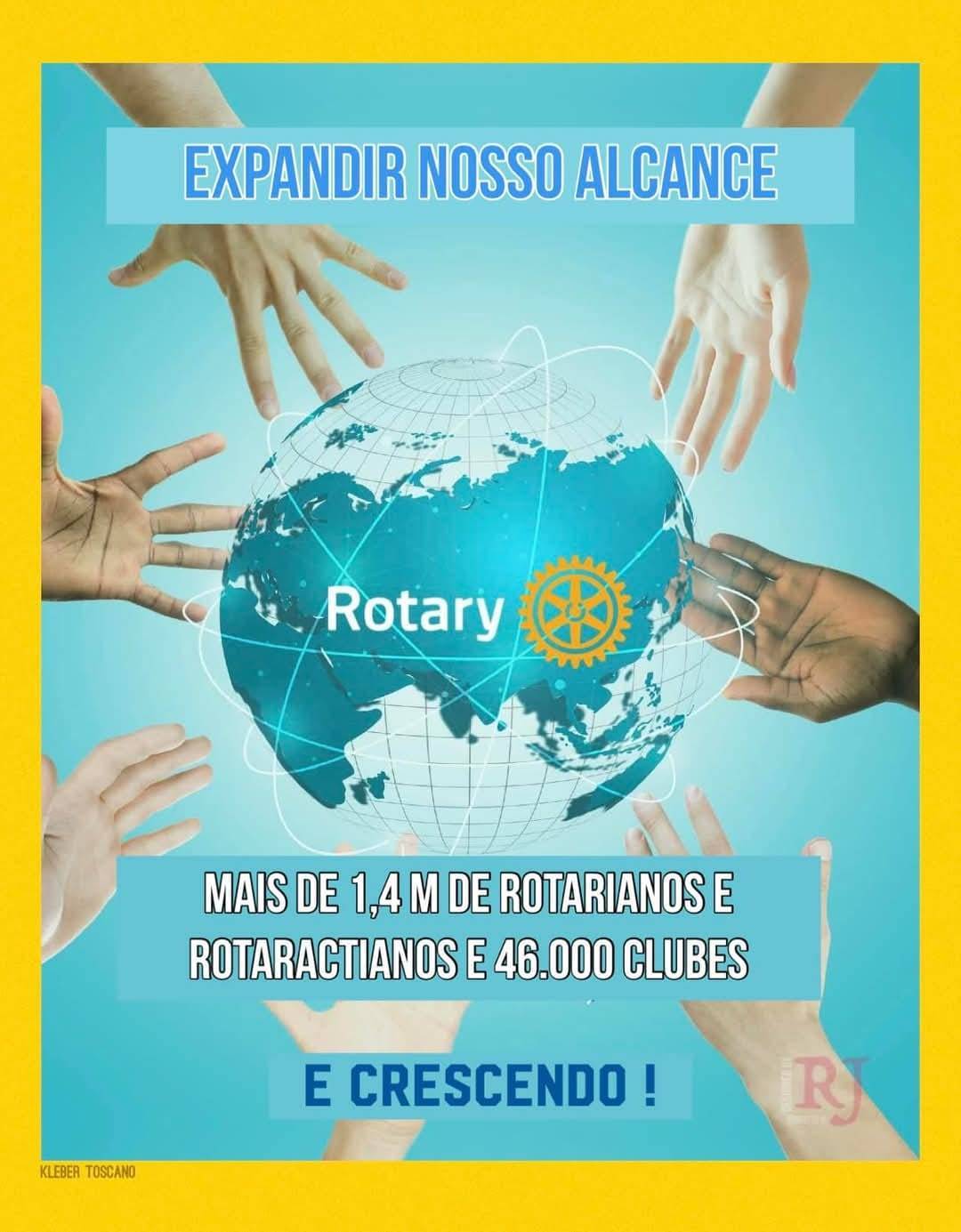 Rotary Brasil Convida a População a Expandir o Alcance de Rotary com Novos Associados