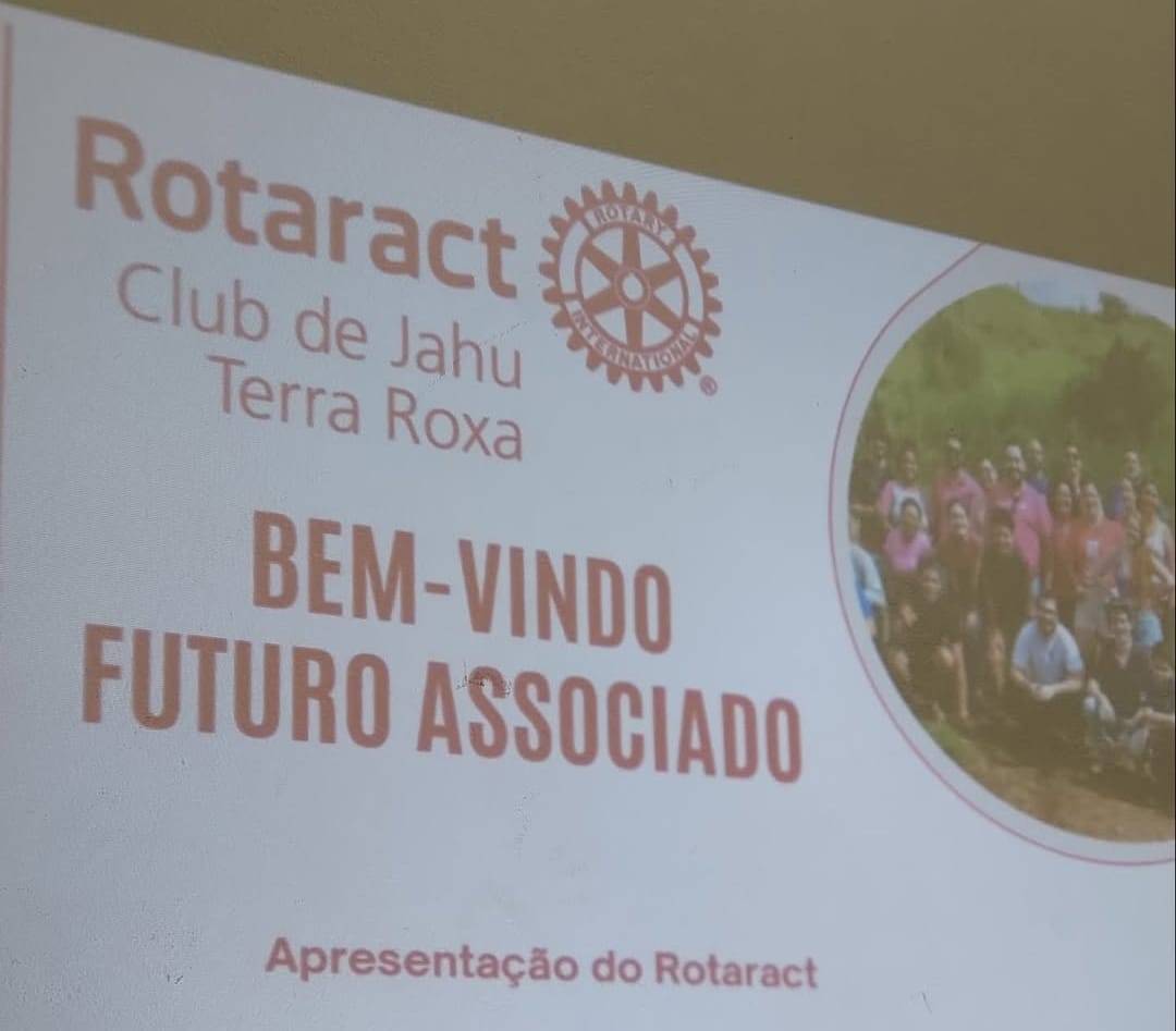 Rotaract Club de Jahu Terra Roxa Realizou uma Reunião Especial para Convidados e Ex-associados 